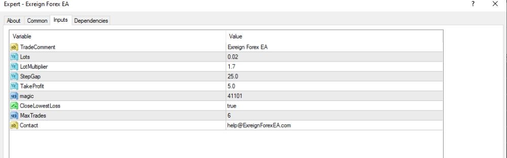 EXREIGN FOREX EA - 1